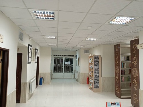 نمای داخلی کتابخانه